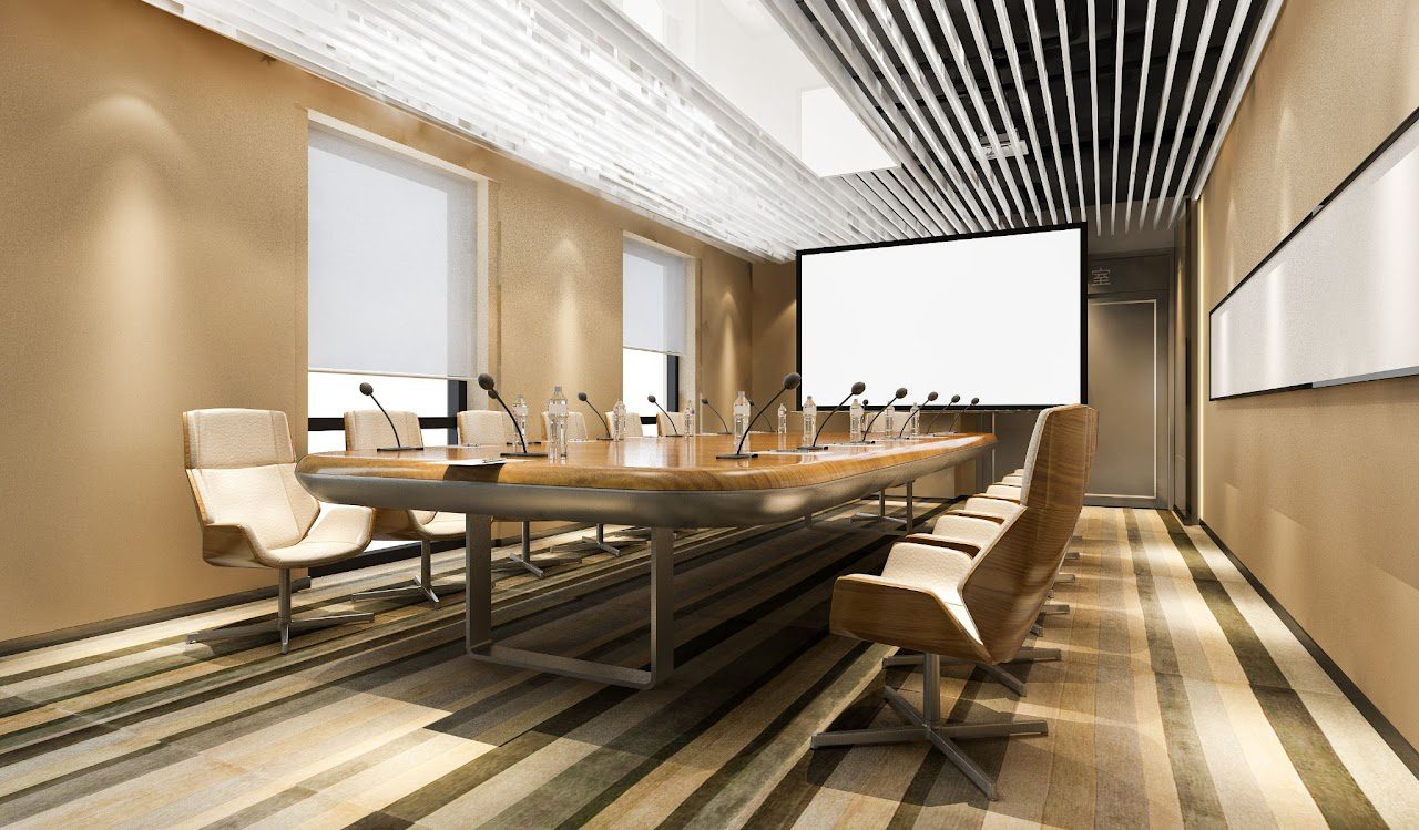 3D rendering business meeting room office building