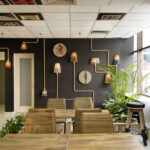 Co-working Space with a Well-Designed Cafeteria